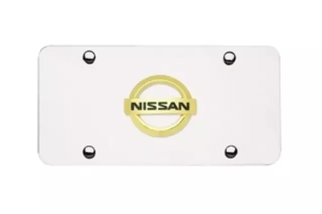 AP1854415991 - Exterior: License Plate, Stainless Steel, Nissan Logo for Nissan Image