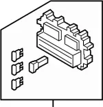 24350CL00A - Electrical: Junction Block for INFINITI: FX35, FX45 Image
