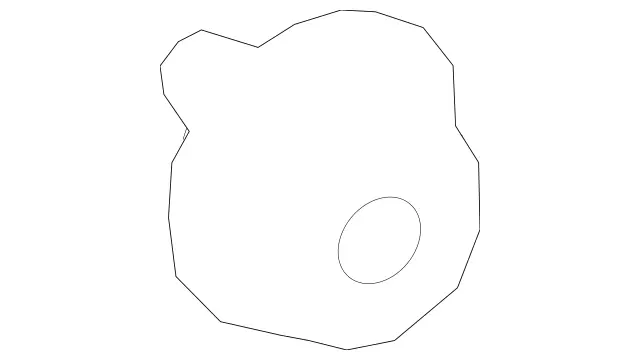 19915798 - Rear Doors: Cover Clip for Mercedes-Benz: B Electric Drive, B250e, GLA250 Image image