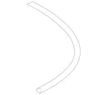 2087570578 - Trunk Lid: Seal for Mercedes-Benz Image