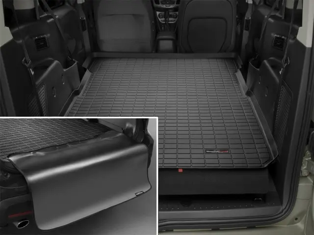40682SK - Accessories: Black Cargo Liner w/Bumper Protector for WeatherTech Image