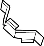 80986AM800 - Body: Door Interior Trim Panel Bracket for INFINITI: G35 Image