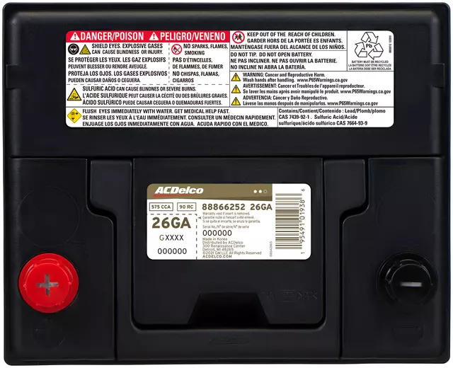 Vehicle Battery - ACDelco (26GA)
