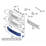 M2DZ8200CAPTM - : 2021-2024 Ford Bronco - Grille for Ford: Bronco Image