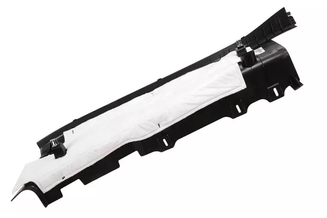 Jet Black Passenger Side Body Lock Pillar Garnish Molding - GM (22964309)