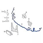 MX6Z15K867AD - : Wire Harness for Ford: Escape Image