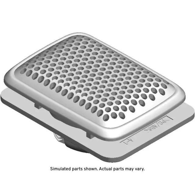 84437092 - : Titanium Mobile Telephone Microphone with Grille and Plate for GM Image