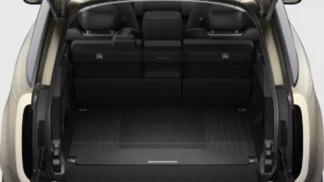 VPLKS0623 - Interior: Antimicrobial Loadspace Rubber Mat, Lwb for Land-Rover Image