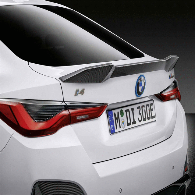 51195A36997 - Exterior: M Performance Rear Spoiler - Carbon Fiber for BMW: 430i Gran Coupe, M440i Gran Coupe Image