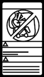 969197S000 - Body: Info Label for Infiniti Image