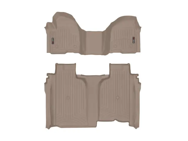 45149114514365 - Accessories: Front &amp; Rear Tan FloorLiner™ DigitalFit® for WeatherTech Image