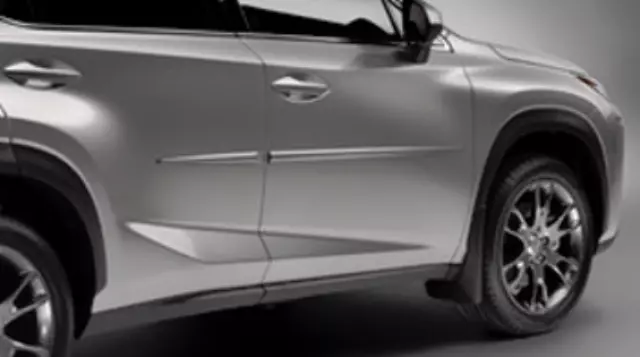 PT29A7815019 - Exterior: Body Side Moldings - Ultrasonic Blue Mica for Lexus: NX200t, NX300, NX300h Image