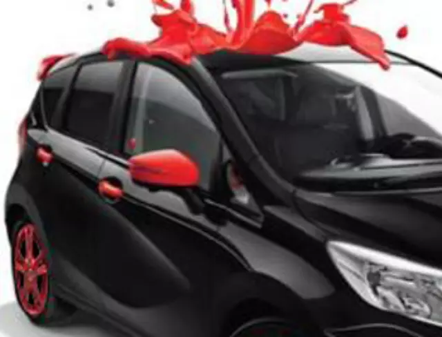 999L2440RD - Exterior: Side Mirror Caps - Red for Nissan Image