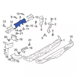 M2DZ17906A - Body: Center Reinforced for Ford: Bronco Image
