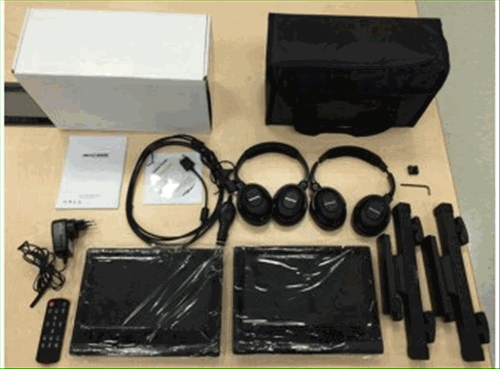 DVD Rear Seat Entertainment - Ford (VGJ5Z-10E947-A)