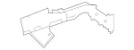 2176304501 - Body: Reinforced Panel for Mercedes-Benz Image