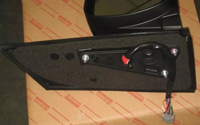 Mirror Assembly - Gray - Right - PASSENGER SIDE - Toyota (87910-08122-B1)