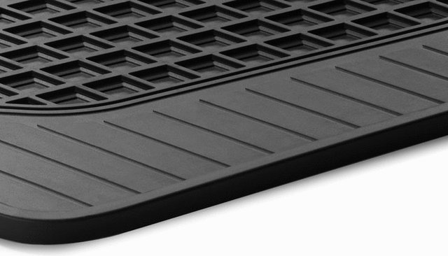 17668051019G33 - : All-Season Floor Mats Classic, Rear, 2-Piece for Mercedes-Benz Image