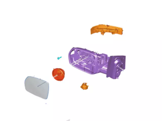 JT4Z17683DC - : Mirror Outside for Ford: Edge Image