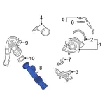 3C3Z6K854B - : Inlet Pipe for Ford: Excursion, F-250 Super Duty, F-350 Super Duty, F-450 Super Duty, F-550 Super Duty Image