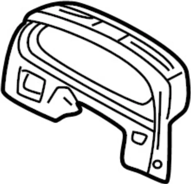 682403Y20A - Body: Cluster Visor for Infiniti Image