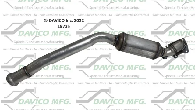 19735 - : Direct Fit Catalytic Converter for DAVICO CONVERTERS Image