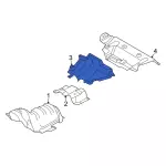 LX6Z78114B06G - : Heat Shield for Ford: Escape Image