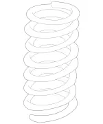 460321500462 - Suspension: Spring for Mercedes-Benz Image