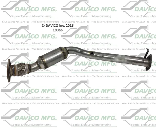18366 - Exhaust: Direct Fit Catalytic Converter for DAVICO CONVERTERS Image
