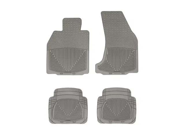 W55GRW50GR - Accessories: Front &amp; Rear Grey All Weather Floor Mats for WeatherTech Image
