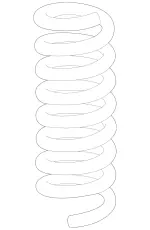 206321320164 - : Helical Spring for Mercedes-Benz Image