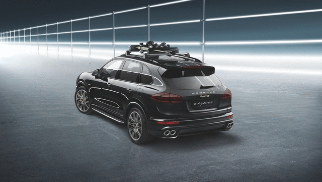 95B04480010 - : Ski/Snowboard Holder - Pull-Out for Porsche: 911, Cayenne, Macan, Panamera, Taycan Image