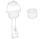 212320333864 - : Air Spring Strut for Mercedes-Benz Image