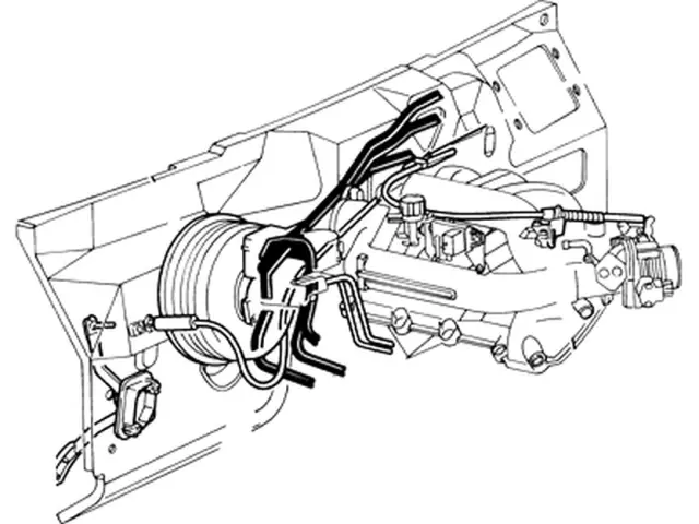 KH138 - HVAC: HVAC Heater Hose for Ford: Expedition | Lincoln: Navigator Image