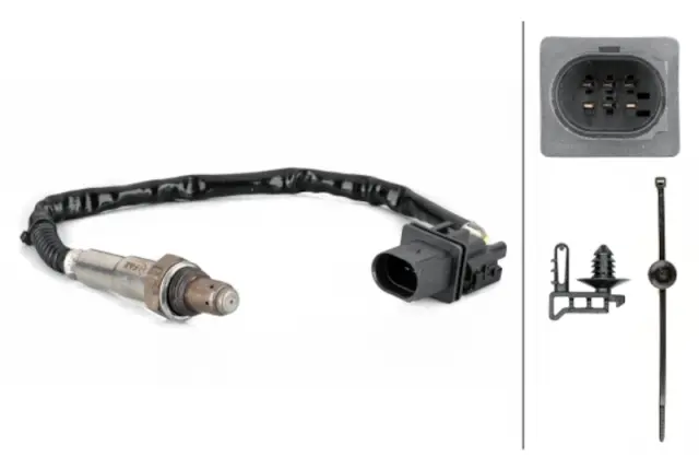 358103141 - Emission Systems: HELLA Oxygen Sensor 358103141 for Hella Image