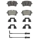 OEX1547AM - : OEX Rear Disc Brake Pad Set Premium Semi - Met for WAGNER BRAKE Image