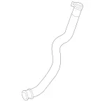 2125010425 - Radiator: Bleed Line for Mercedes-Benz Image