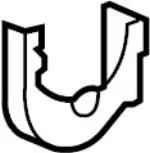 87322EG00A - Body: Cushion Shield for INFINITI: M35, M45 Image