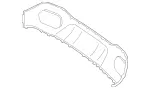 177885380164 - : Trim, Bumper for Mercedes-Benz Image