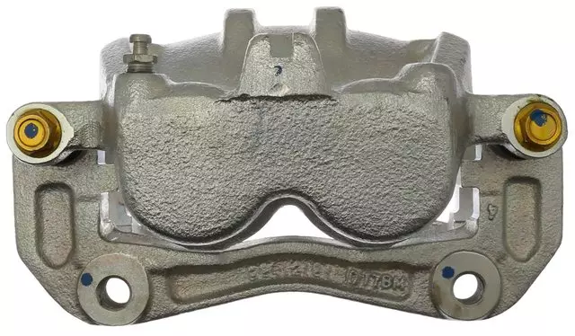 19361282 - : Front Driver Side Disc Brake Caliper Assembly (Friction Ready Coated), Remanufactured for GM Image