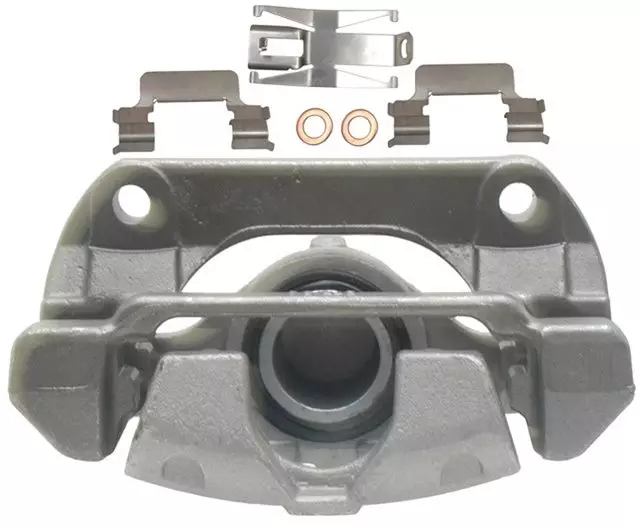 Rear Passenger Side Disc Brake Caliper Assembly (Friction Ready Non-Coated), Remanufactured - GM (19141677)