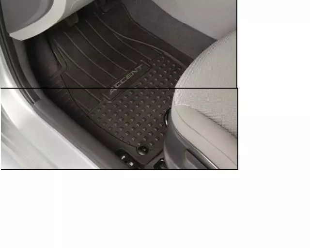 1R013ADU00 - Interior: Floor Mats, All Weather for Hyundai: Accent, Genesis Coupe, Sonata Image
