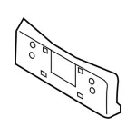 KJ7Z17A385A - : License Bracket for Lincoln: MKC Image