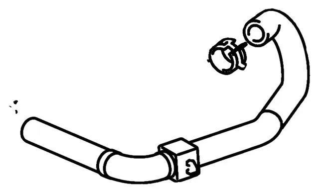 872450R060 - HVAC: HVAC Heater Hose for Toyota Image