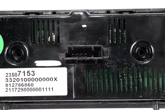 1574888 - Body: ACDelcoâ„¢ Heater Control for Buick: Enclave | Chevrolet: Traverse, Traverse Limited Image