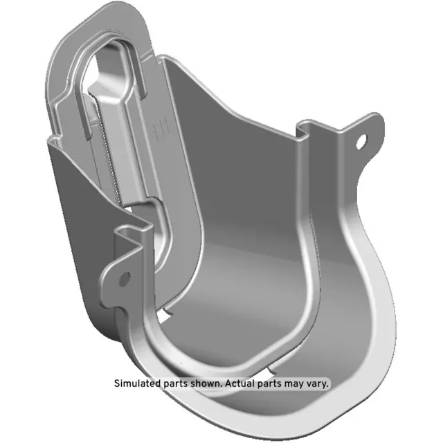 84569860 - Body: Tow Bracket Cover for GMC: Sierra 2500 HD, Sierra 3500 HD Image