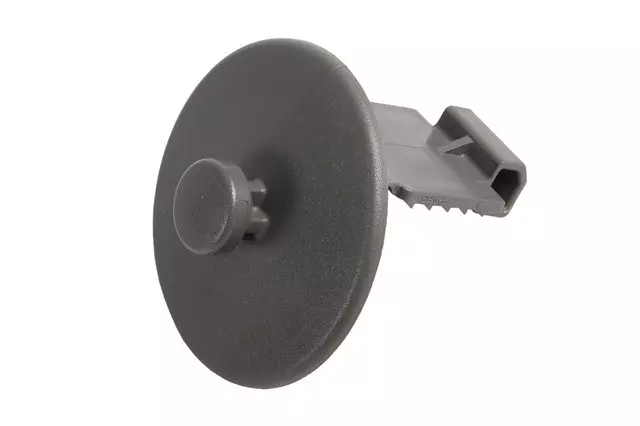 Dark Ash Gray Passenger Side Floor Carpet Auxiliary Mat Retainer - GM (23438346)