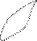 76921AC801 - : Opening Trim for INFINITI: G35 Image