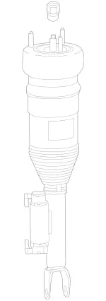 2133201303 - : Air Spring Strut for Mercedes-Benz Image