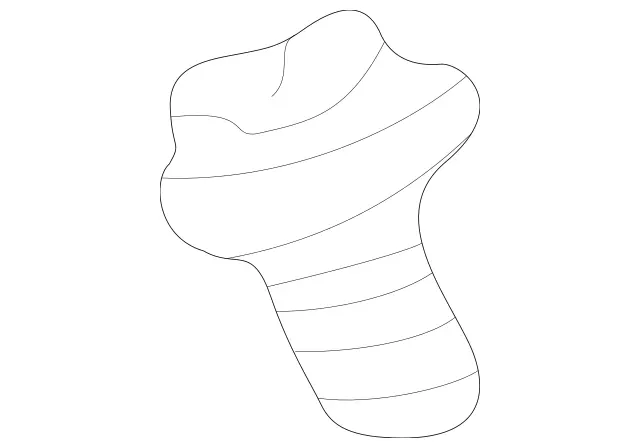 2208800529 - : Hood Emblem Clip for Mercedes-Benz Image